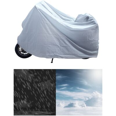 HEAT Wasserdichte, Staubdichte Und Uv-beständige Motorradabdeckung Für Fahrräder, Roller Und E-bikes (xl) HEAT Wasserdichte, Staubdichte Und Uv-beständige Motorradabdeckung Für Fahrräder, Roller Und E-bikes (xl)