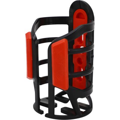 HEAT Robuster Und Stabiler Getränkehalter Für Motorräder, E-bikes Und Fahrräder Zuverlässiger, Tragbarer Becherhalter Orange Stoßfest Sichere Befestigung HEAT Robuster Und Stabiler Getränkehalter Für Motorräder, E-bikes Und Fahrräder Zuverlässiger, Tragbarer Becherhalter Orange Stoßfest Sichere Befestigung