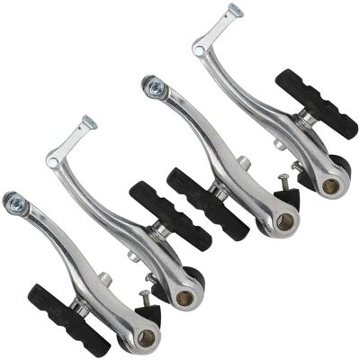 HEAT Paar Universelle Fahrrad-v-bremsen, Mountainbike-v-bremsen-klemmenset Mit Bremsbelägen HEAT Paar Universelle Fahrrad-v-bremsen, Mountainbike-v-bremsen-klemmenset Mit Bremsbelägen