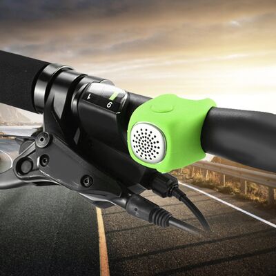 HEAT Mountainbike-fahrradlenker-klingel, Elektrische Hupe Für Fahrräder (grün) HEAT Mountainbike-fahrradlenker-klingel, Elektrische Hupe Für Fahrräder (grün)