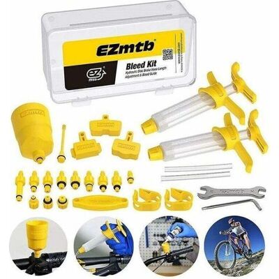 OEM Entlüftungsset Für Fahrradbremsen, Entlüftungsset Für Hydraulische Fahrradbremsen Mit Mineralöl, Werkzeugset Zur Reparatur Von Fahrradbremsen Für Shimano, Magura, Tektro Und Sram Fahrräder OEM Entlüftungsset Für Fahrradbremsen, Entlüftungsset Für Hydraulische Fahrradbremsen Mit Mineralöl, Werkzeugset Zur Reparatur Von Fahrradbremsen Für Shimano, Magura, Tektro Und Sram Fahrräder