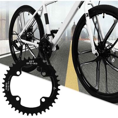 HEAT Bcd 104 Mm 40 Zähne Narrow-wide-kettenblatt (einzeln) Für Shimano Kurbelgarnitur Am/xc-fahrrad HEAT Bcd 104 Mm 40 Zähne Narrow-wide-kettenblatt (einzeln) Für Shimano Kurbelgarnitur Am/xc-fahrrad