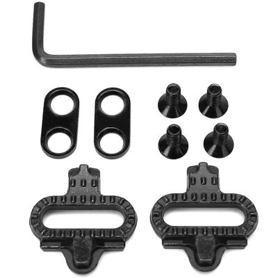 MIXHOME Paar Selbstverriegelnde Fahrrad-cleats Aus Kunststoff, 2 Stück, Für Mountainbike- Und Rennradpedale, Für Den Innen- Und Außenbereich, Sichere Befestigung. MIXHOME Paar Selbstverriegelnde Fahrrad-cleats Aus Kunststoff, 2 Stück, Für Mountainbike- Und Rennradpedale, Für Den Innen- Und Außenbereich, Sichere Befestigung.