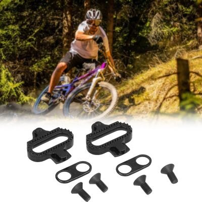 JUTE Sh51 Adapter Für Klickpedale Mit Verriegelungsmechanismus - Adapter Für Shimano Spd-mountainbike-pedale JUTE Sh51 Adapter Für Klickpedale Mit Verriegelungsmechanismus - Adapter Für Shimano Spd-mountainbike-pedale
