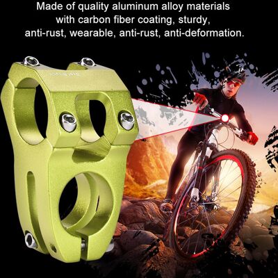 HEAT Guidon De Vtt En Alliage D'Aluminium 31,8 Mm À Potence Fixe - Accessoire De Cyclisme (vert) HEAT Guidon De Vtt En Alliage D'Aluminium 31,8 Mm À Potence Fixe - Accessoire De Cyclisme (vert)