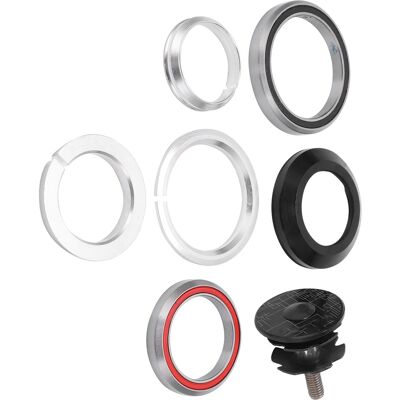 HEAT Jeu De Direction À Roulements Lebycle 41,8‑52 Mm M4/5 Pour Vtt Et Vélo De Route, Tube Conique Droit HEAT Jeu De Direction À Roulements Lebycle 41,8‑52 Mm M4/5 Pour Vtt Et Vélo De Route, Tube Conique Droit