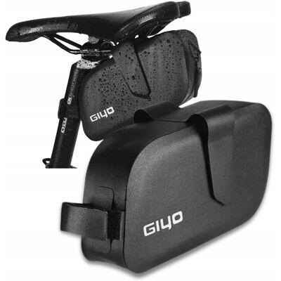 OEM Giyo Schwarze Wasserdichte Fahrradtasche Für Sattelstütze OEM Giyo Schwarze Wasserdichte Fahrradtasche Für Sattelstütze