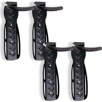 OEM Wandhalterung Für Fahrräder – Mobiler Haken – Fahrradständer, Wandhalterung – Schwarz, 4 Stück OEM Wandhalterung Für Fahrräder – Mobiler Haken – Fahrradständer, Wandhalterung – Schwarz, 4 Stück