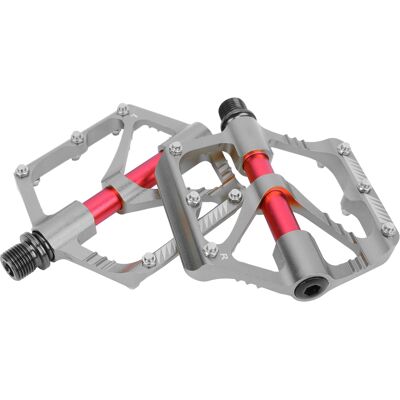 HEAT Pédales Wake Bike 3 Roulements En Alliage D'Aluminium, Résistantes, Pour Vtt. Accessoire De Pédales À Roulements En Titane. HEAT Pédales Wake Bike 3 Roulements En Alliage D'Aluminium, Résistantes, Pour Vtt. Accessoire De Pédales À Roulements En Titane.