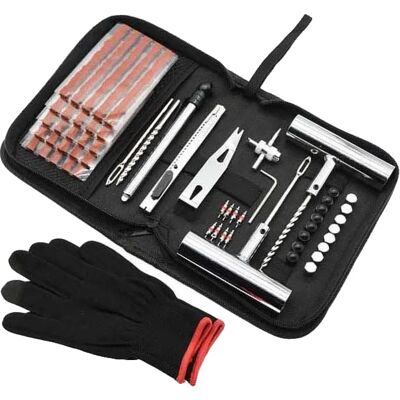 OEM Reifenreparaturset, Einfach Zu Bedienen, Kompakte Größe, 62 Teile OEM Reifenreparaturset, Einfach Zu Bedienen, Kompakte Größe, 62 Teile