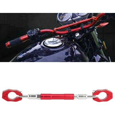 JUTE Motorradmodifikationen: 22 Mm Verstellbare Querstange, Verstärkter Lenker Und Vorbau, Rot. JUTE Motorradmodifikationen: 22 Mm Verstellbare Querstange, Verstärkter Lenker Und Vorbau, Rot.