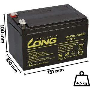 KUNGLONG Akku für Panasonic LC-CA1215P1 12V 15Ah agm Batterie KUNGLONG Akku für Panasonic LC-CA1215P1 12V 15Ah agm Batterie