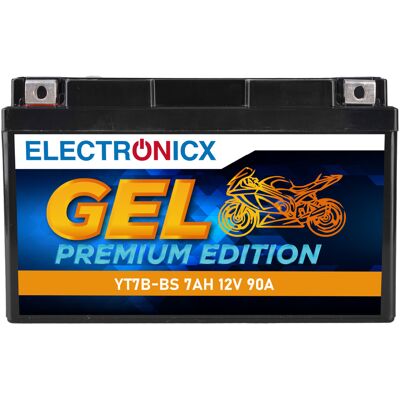 Electronicx Yt7b-bs Gel Motorradbatterie 12v 7ah 90a/en - Wartungsfrei, Auslaufsicher, Langlebig - Premium Batterie 12v Wartungsfrei - Versand De Electronicx Yt7b-bs Gel Motorradbatterie 12v 7ah 90a/en - Wartungsfrei, Auslaufsicher, Langlebig - Premium Batterie 12v Wartungsfrei - Versand De