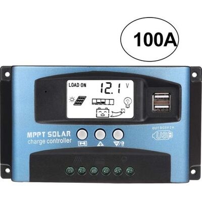 OEM 100a Mppt-solarladeregler, Intelligenter Batterieregler, 12v 24v Usb-solarpanel-laderegler Mit Lcd-bildschirm (100a) OEM 100a Mppt-solarladeregler, Intelligenter Batterieregler, 12v 24v Usb-solarpanel-laderegler Mit Lcd-bildschirm (100a)