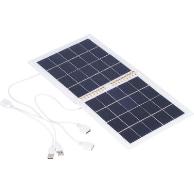 HEAT Wasserdichtes, Faltbares, Tragbares Und Robustes 2-in-1-solarpanel Mit Hoher Effizienz Für Outdoor-reisen HEAT Wasserdichtes, Faltbares, Tragbares Und Robustes 2-in-1-solarpanel Mit Hoher Effizienz Für Outdoor-reisen