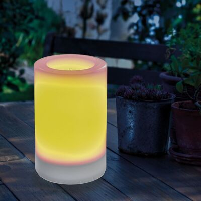 ESOTEC Solar Kerze Mit Flammeneffekt Ella 100 X 150 Mm ESOTEC Solar Kerze Mit Flammeneffekt Ella 100 X 150 Mm