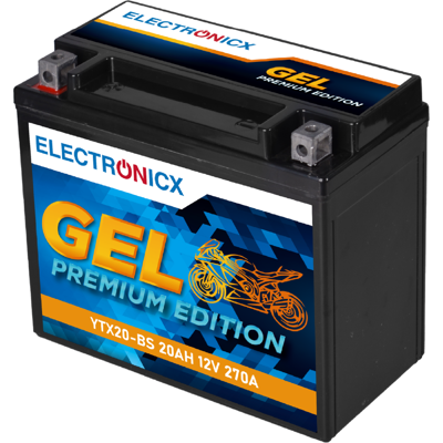 Electronicx Ytx20-bs Gel Motorradbatterie 12v 20ah 270a/en – Wartungsfrei, Vorgeladen, Doppelte Lebensdauer - Premium Batterie 12v Wartungsfrei Electronicx Ytx20-bs Gel Motorradbatterie 12v 20ah 270a/en – Wartungsfrei, Vorgeladen, Doppelte Lebensdauer - Premium Batterie 12v Wartungsfrei