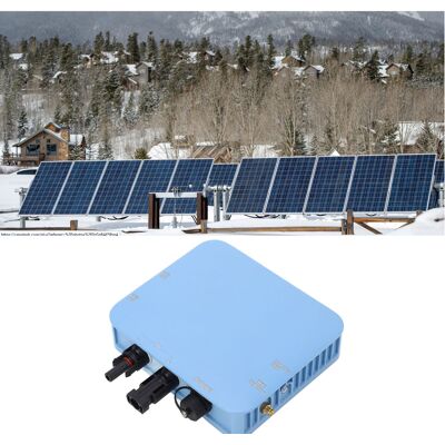 JUTE Neues Solarmodul Mit Wechselrichter, Netzgekoppelter Dc/ac-mikro-wechselrichter, Rückstromschutz, Netzgekoppelter Solar-mikro-wechselrichter, Wlan-steuerung, 230 V 300 W. JUTE Neues Solarmodul Mit Wechselrichter, Netzgekoppelter Dc/ac-mikro-wechselrichter, Rückstromschutz, Netzgekoppelter Solar-mikro-wechselrichter, Wlan-steuerung, 230 V 300 W.