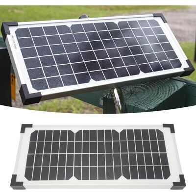 JUTE 10-w-solarpanel-set, Kompatibel Mit Automatischen Toröffnern Mighty Mule Fm123 (ohne Batterie) (erhöht Das Gewicht) JUTE 10-w-solarpanel-set, Kompatibel Mit Automatischen Toröffnern Mighty Mule Fm123 (ohne Batterie) (erhöht Das Gewicht)
