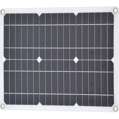HEAT Solarpanel Mit Zwei Usb-anschlüssen, Vielseitiges Tragbares Solarpanel-ladegerät, Photovoltaik-ladefunktion Mit 10-a-regler HEAT Solarpanel Mit Zwei Usb-anschlüssen, Vielseitiges Tragbares Solarpanel-ladegerät, Photovoltaik-ladefunktion Mit 10-a-regler