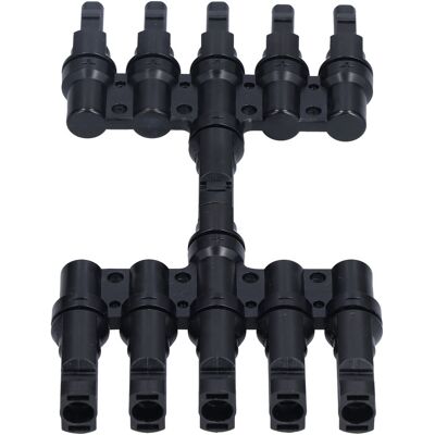 HEAT Bis 5 Abzweigverbinder, 5-facher Solarmodul-kabelverbinder, Ip67 Wasserdicht, Stecker/buchse HEAT Bis 5 Abzweigverbinder, 5-facher Solarmodul-kabelverbinder, Ip67 Wasserdicht, Stecker/buchse