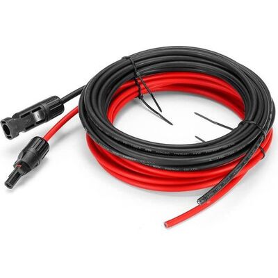 OEM 4mm² / 12awg Solarmodul-verlängerungskabel Mit Weiblichen Und Männlichen Steckverbindern (3m Rot + 3m Schwarz) OEM 4mm² / 12awg Solarmodul-verlängerungskabel Mit Weiblichen Und Männlichen Steckverbindern (3m Rot + 3m Schwarz)