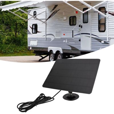 JUTE Wohnmobilzubehör: 10-w-monokristallines Silizium-solarpanel Mit Halterung, 295 Cm Verlängerungskabel, Micro-usb-stecker JUTE Wohnmobilzubehör: 10-w-monokristallines Silizium-solarpanel Mit Halterung, 295 Cm Verlängerungskabel, Micro-usb-stecker