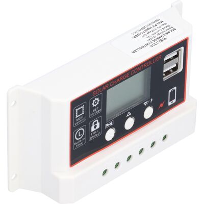 HEAT Batterie-solar-laderegler, Lithium-laderegler, Einfache Schutzfunktion, Photovoltaik-laderegler, 10 A HEAT Batterie-solar-laderegler, Lithium-laderegler, Einfache Schutzfunktion, Photovoltaik-laderegler, 10 A