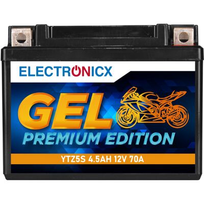 Electronicx Gel Motorradbatterie 12v 4,5ah 70a Ytz5-s Jmtz5s - Wartungsfrei & Leistungsstark - Premium Batterie 12v Wartungsfrei - Versand De Electronicx Gel Motorradbatterie 12v 4,5ah 70a Ytz5-s Jmtz5s - Wartungsfrei & Leistungsstark - Premium Batterie 12v Wartungsfrei - Versand De