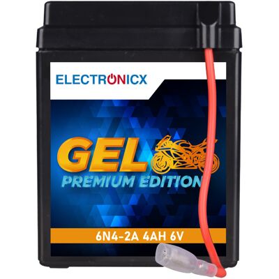 Electronicx Gel Motorradbatterie 6v 4ah 6n4-2a-4 - Wartungsfrei, Auslaufsicher, Hohe Startleistung - Premium Batterie 12v Wartungsfrei - Versand De Electronicx Gel Motorradbatterie 6v 4ah 6n4-2a-4 - Wartungsfrei, Auslaufsicher, Hohe Startleistung - Premium Batterie 12v Wartungsfrei - Versand De