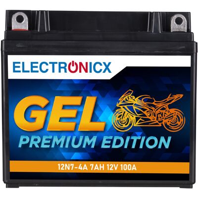 Electronicx Yb7-a Gel Motorradbatterie 12v 7ah 100a/en - Wartungsfrei, Vorgeladen, Auslaufsicher, Langlebig - Premium Batterie 12v Wartungsfrei Electronicx Yb7-a Gel Motorradbatterie 12v 7ah 100a/en - Wartungsfrei, Vorgeladen, Auslaufsicher, Langlebig - Premium Batterie 12v Wartungsfrei