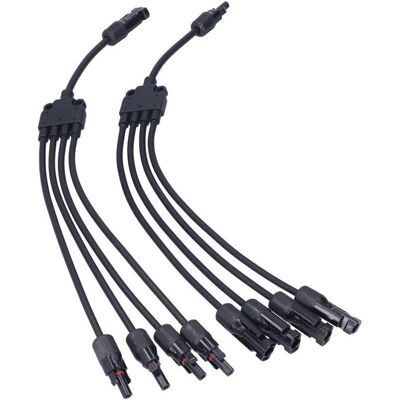 OEM Solarverbinder, Solarmodulverbinder, 4-poliger Y-parallelverbinder, Solarmodul-verlängerungskabel, Pv-drahtadapter Für Solarmodule OEM Solarverbinder, Solarmodulverbinder, 4-poliger Y-parallelverbinder, Solarmodul-verlängerungskabel, Pv-drahtadapter Für Solarmodule