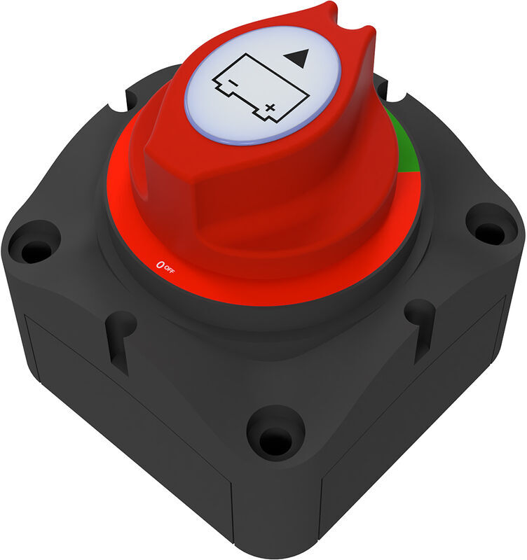 Offgridtec - Batterietrennschalter 12V 24V 48V 275A M10 Schraubanschluss
