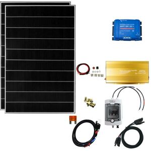 LIECKIPEDIA 830 Watt Insel Solaranlage 24V/230V, Spannungswandler, ohne Batteriespeicher, EcoDelta