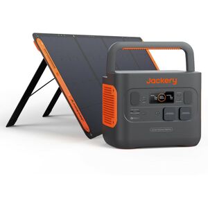 Jackery - Solargenerator 1500 pro 200W, 1512Wh Powerstation mit SolarSaga 200W, Solar- und AC-Schnellladung in 2 Std. 2x100W pd, 2x1800W AC-Ausgänge,