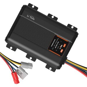 Litime - 12V 40A dc zu dc Batterieladegerät für 12V LiFePO4, Blei-Säure, sla, Gel, agm und Calcium-Batterien.3-Stufen-Ladegerät für eine breite