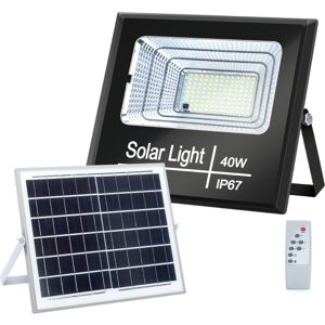 Housecurity - led-leuchten mit krepuskularem solarpanel 25W-40W-60W-100W-200W-300W-400W-40Watt