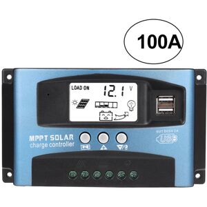 Sjlerst - 40/50/60/100A mppt Solarladeregler LCD-Display Mehrere Schutzladeregler fr Sonnenkollektoren (100A)