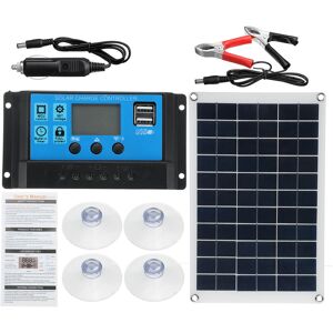 Maerex - Solarpanel 100W 420x280x30mm mit 30A Controller