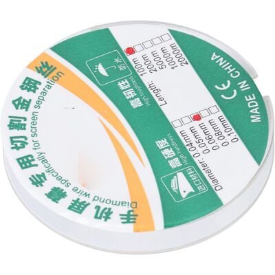 HEAT 100 Meter Molybdänlegierungsdraht Zum Trennen Von Lcd-bildschirmen Für Die Handy-reparatur Best‑0520.06mm HEAT 100 Meter Molybdänlegierungsdraht Zum Trennen Von Lcd-bildschirmen Für Die Handy-reparatur Best‑0520.06mm