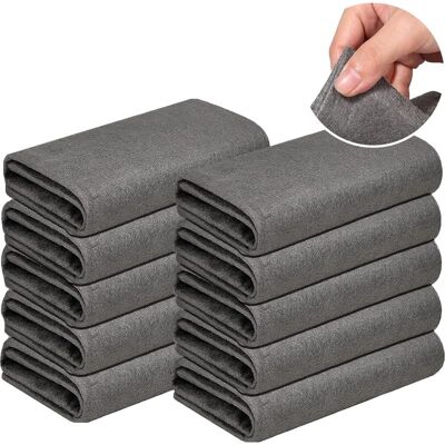 OEM 10 Stück Magische Mikrofasertücher Für Fenster, Autos Und Die Reinigung Im Haushalt – Starke Wasseraufnahme – Magische Reinigungstücher, Bambus-zaubertücher Für Küche Und Haushalt (30 X 40 Cm) OEM 10 Stück Magische Mikrofasertücher Für Fenster, Autos Und Die Reinigung Im Haushalt – Starke Wasseraufnahme – Magische Reinigungstücher, Bambus-zaubertücher Für Küche Und Haushalt (30 X 40 Cm)