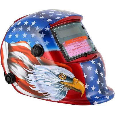 OEM Solarbetriebener, Leichter, Selbstverdunkelnder Schweißhelm/schweißmaske Für Schweißarbeiten In Der Metallproduktion Und -fertigung, Der Automobilindustrie Und Beim Schleifen. OEM Solarbetriebener, Leichter, Selbstverdunkelnder Schweißhelm/schweißmaske Für Schweißarbeiten In Der Metallproduktion Und -fertigung, Der Automobilindustrie Und Beim Schleifen.
