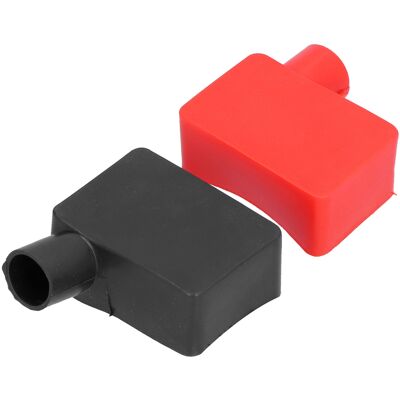 HEAT 20-teiliges Set Mit Batteriekappen Aus Gummi Für Autos, Quadratisch, Isolierend, Zum Schutz Der Oberen Polklemmen HEAT 20-teiliges Set Mit Batteriekappen Aus Gummi Für Autos, Quadratisch, Isolierend, Zum Schutz Der Oberen Polklemmen