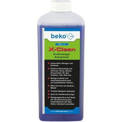Beko - Tecline X-clean Kraftreiniger -konzentrat-1 L Flasche 299 2 1000 Beko - Tecline X-clean Kraftreiniger -konzentrat-1 L Flasche 299 2 1000