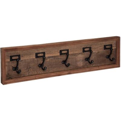 Atmosphera - Kleiderhakenleiste 5 Haken 82x21 Cm Créateur D'Intérieur Atmosphera - Kleiderhakenleiste 5 Haken 82x21 Cm Créateur D'Intérieur