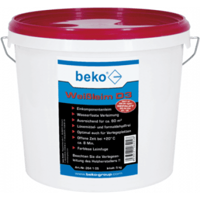 Beko - Weisleim D3 5 Kg Eimer Beko - Weisleim D3 5 Kg Eimer