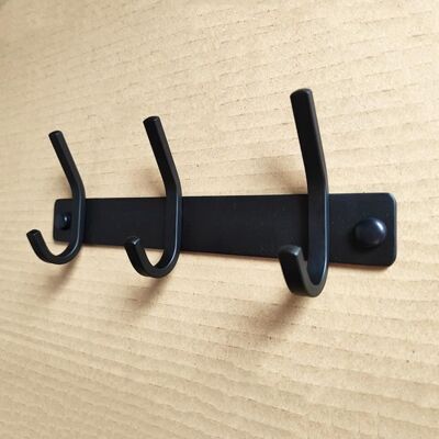 OEM Wandgarderobe – Edelstahl – 3 Haken – Schwarz – Badezimmeraccessoire – Robust Und Langlebig OEM Wandgarderobe – Edelstahl – 3 Haken – Schwarz – Badezimmeraccessoire – Robust Und Langlebig