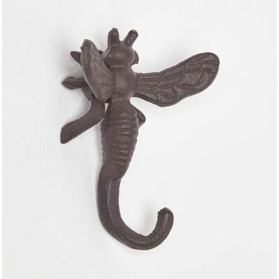 Homescapes - Bumble Bee Coat Hook - Cast Iron - Coat Hook Homescapes - Bumble Bee Coat Hook - Cast Iron - Coat Hook