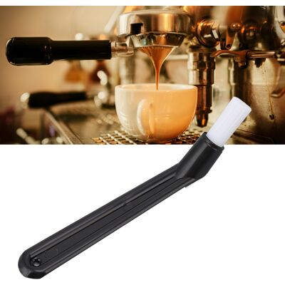 JUTE Reinigungsbürste Für Den Brühkopf Von Espressomaschinen, Abgewinkelter Kunststoffkopf, Steife Borsten, Nylon-reinigungsbürste, Kaffeezubehör Mit Kurzem Griff JUTE Reinigungsbürste Für Den Brühkopf Von Espressomaschinen, Abgewinkelter Kunststoffkopf, Steife Borsten, Nylon-reinigungsbürste, Kaffeezubehör Mit Kurzem Griff