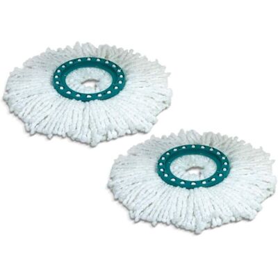 XL DESTOCK 2er-pack Ersatzköpfe Clean Twist Disc Mop, Ideal Für Fliesen- Und Steinböden, Saugfähige Mikrofaser Nimmt Wasser Und Schmutz Auf, Ersatzfransen, Leicht Auszuwechseln XL DESTOCK 2er-pack Ersatzköpfe Clean Twist Disc Mop, Ideal Für Fliesen- Und Steinböden, Saugfähige Mikrofaser Nimmt Wasser Und Schmutz Auf, Ersatzfransen, Leicht Auszuwechseln